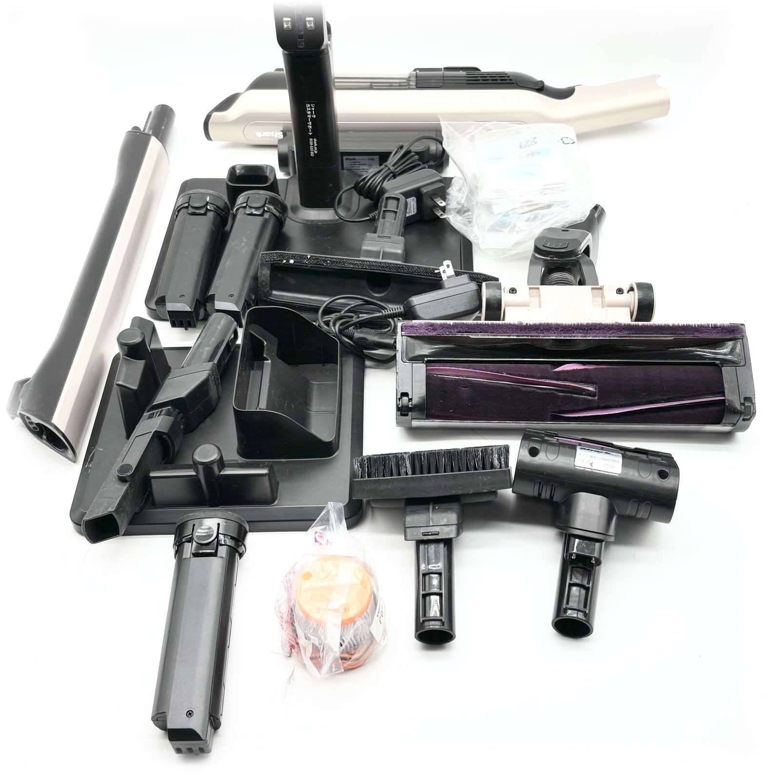 Shark シャーク EVOPOWER SYSTEM ADV コードレススティッククリーナー CS601J サンドピンク ○1426