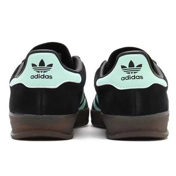 【新品未使用・タグ付き】adidas GAZELLE ブラック/ミント 日本限定⭐️新品 adidas GAZELLE INDOOR 26.0cm JR7112 コア