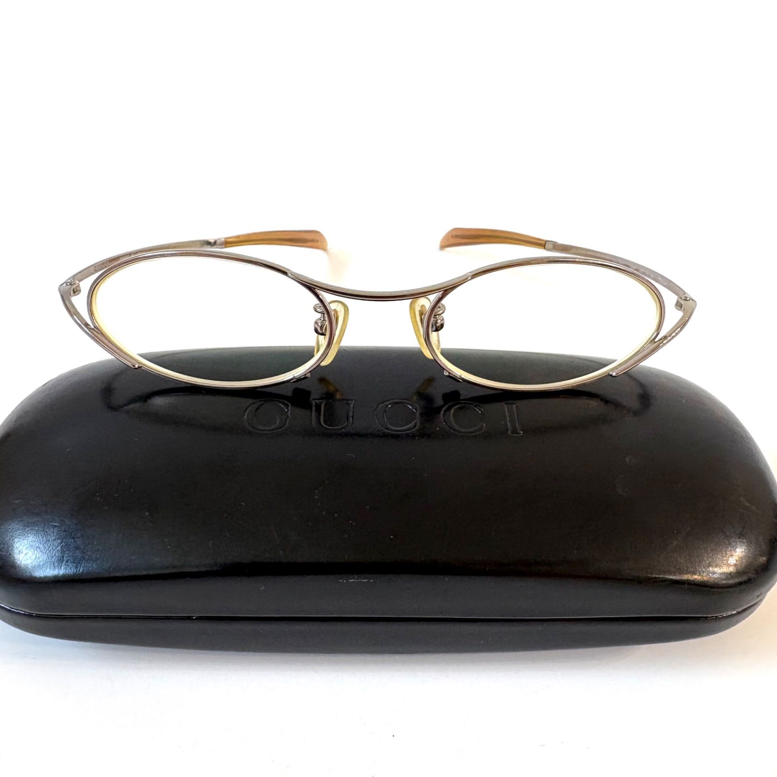 ◼️GUCCI◼️ チタン 眼鏡 度あり - メルカリ