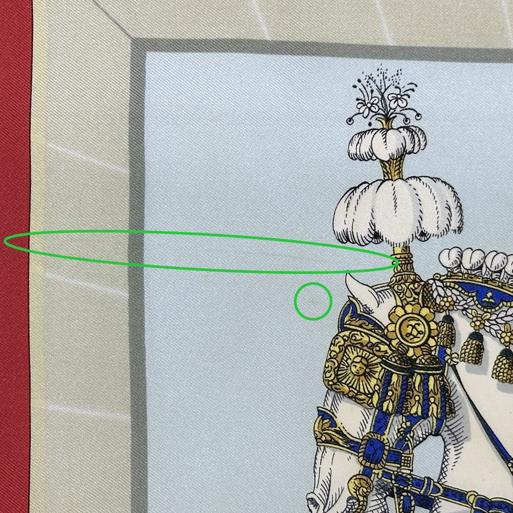 エルメス HERMES スカーフ カレ90 GRAND APPARAT 盛装の馬