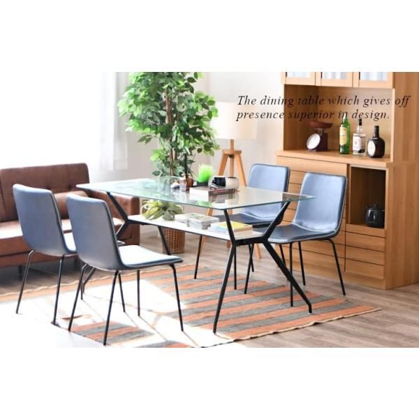 ダイニングテーブル ガラステーブル カフェテーブル ガラス天板 強化