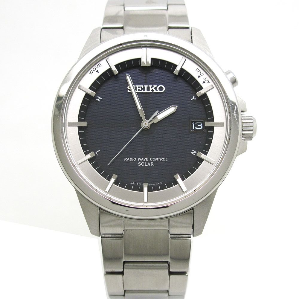 SEIKO (セイコー) 腕時計 7B24-0AF0 デイト ソーラー電波商品コード