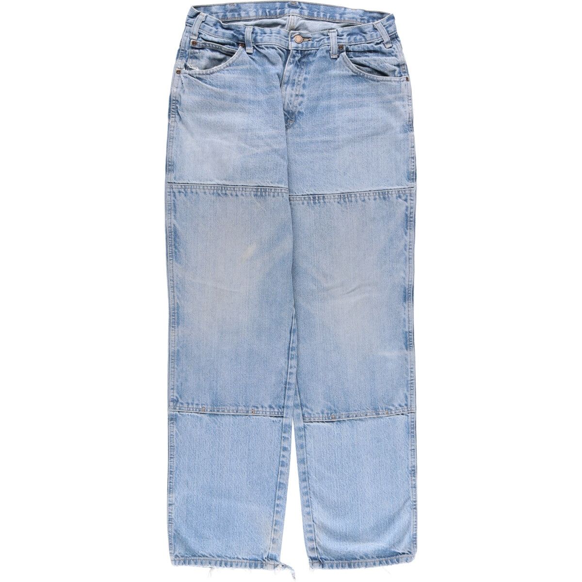 古着 ディッキーズ Dickies ダブルニー デニム ワークパンツ メンズw33相当|eaa539940