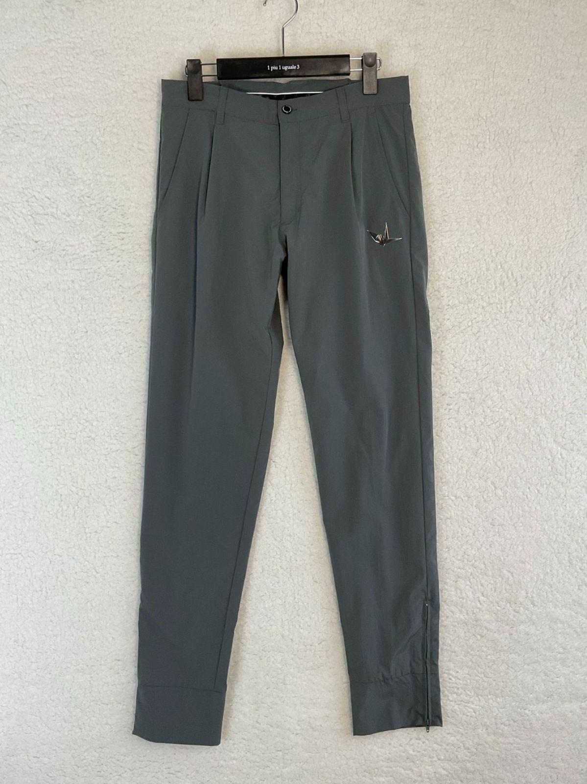 1PIU1UGUALE3 GOLF 4 カーキ ZIP PANTS ジップパンツ