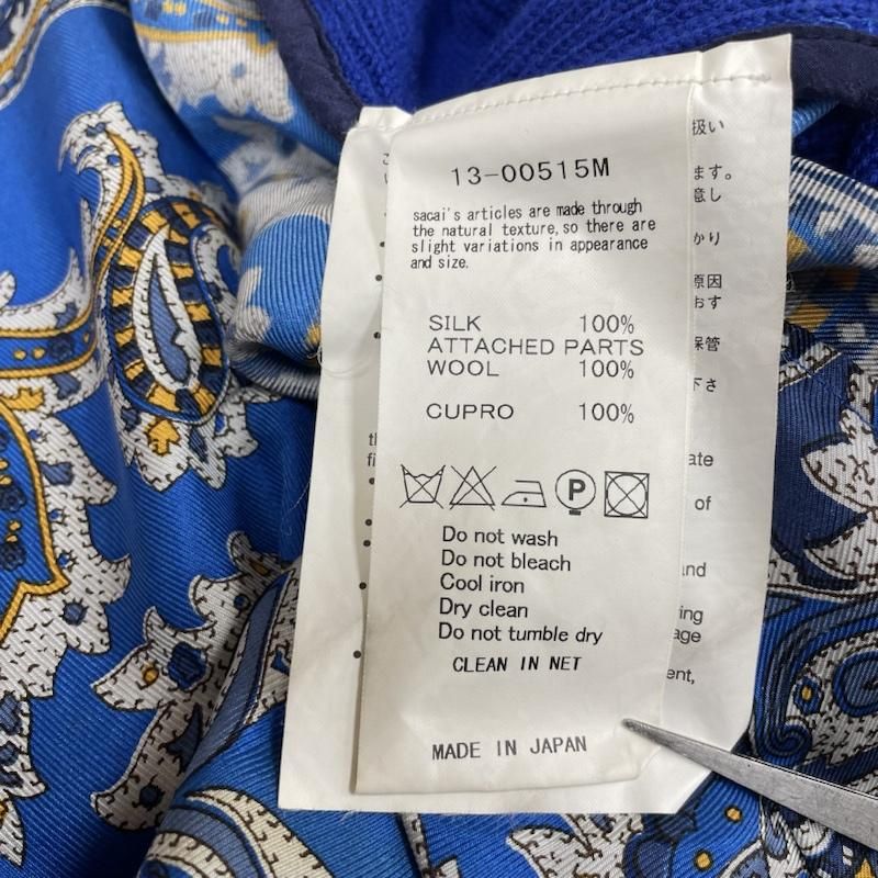 sacai 半袖ニット シルク100 - 半袖(Tシャツ)