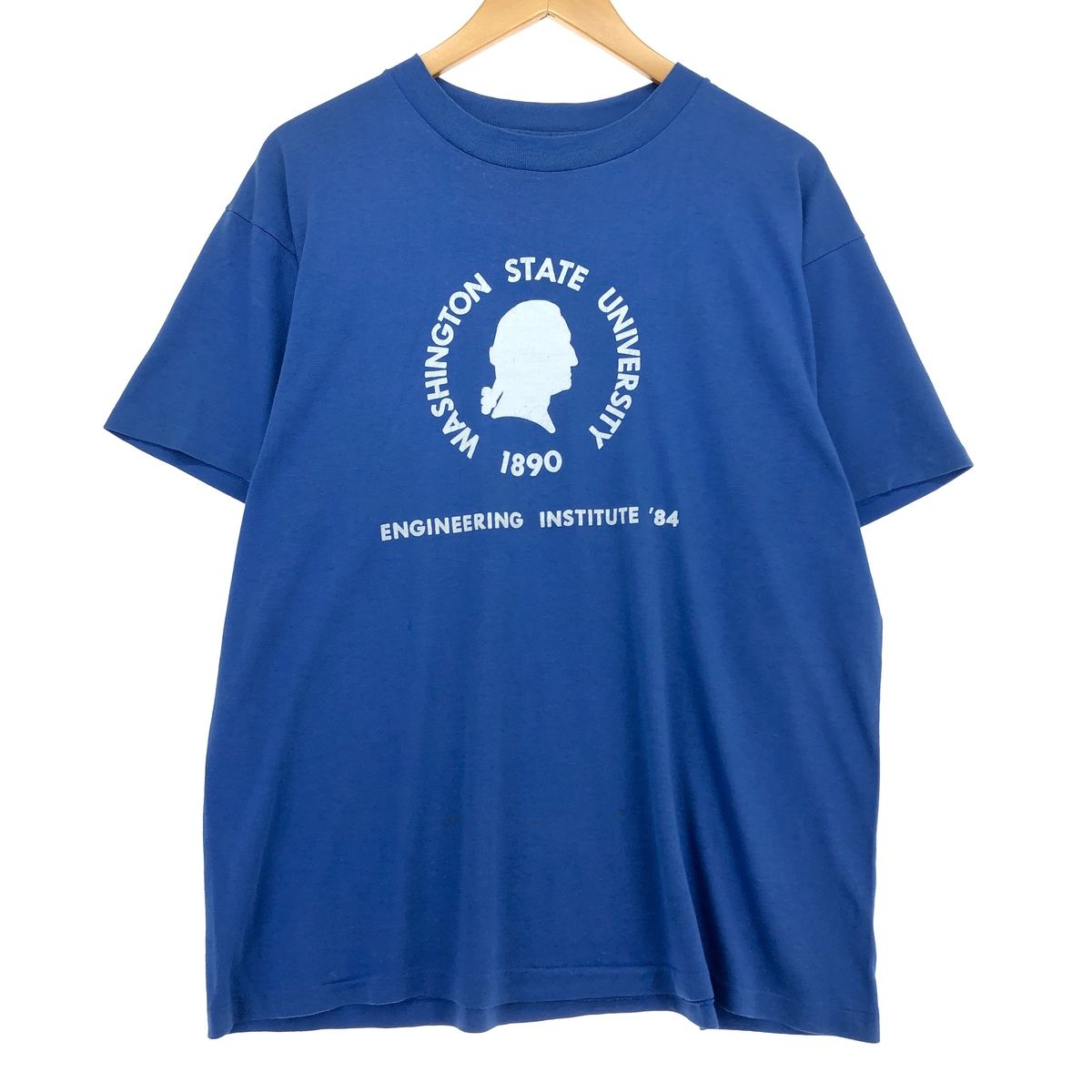 古着 80年代 ヘインズ Hanes BEEFY-T 青タグ カレッジTシャツ USA製 メンズXL相当 ヴィンテージ/eaa437788