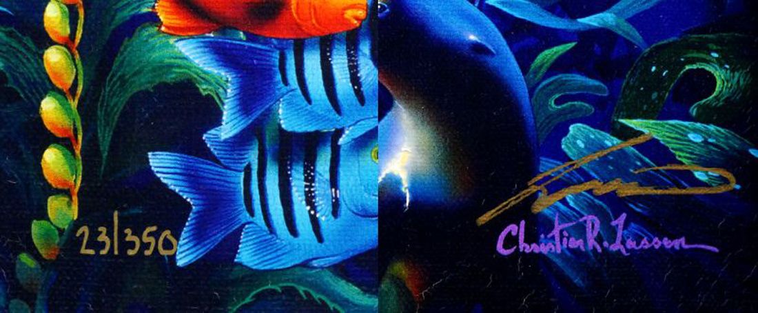 クリスチャン ラッセン Christian Lassen ベイウォッチ キャンバスエディション 直筆サイン入 小竹美術 WWW_IBETON_RU