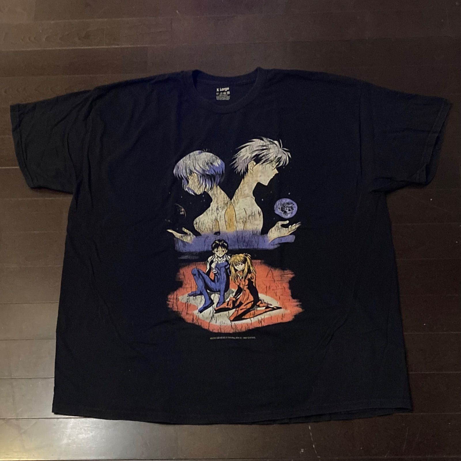 古着 新世紀エヴァンゲリオン Tシャツ 碇シンジ 綾波レイ 惣流
