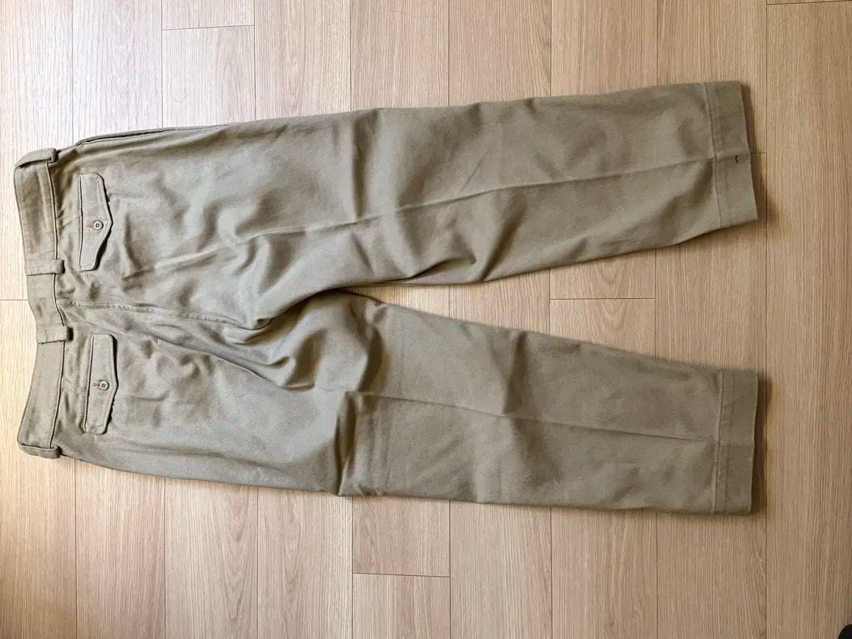 WAIPER M-52 ツータック チノパン カーキ WAIPER.inc ワイパーインク