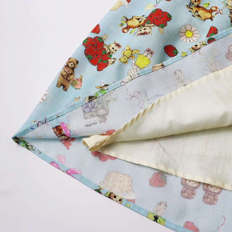 yukiemon パッチワークテキスタイルスカートM