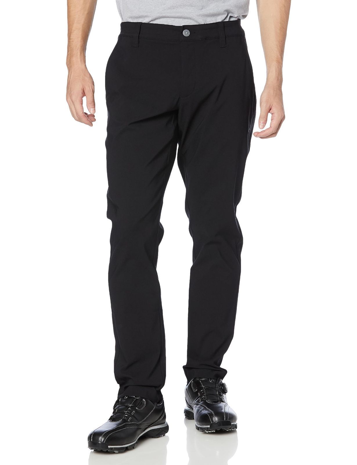 Size XL_Color ブラック フットジョイ ゴルフパンツ 裏起毛撥水ストレッチパンツ メンズ ブラック