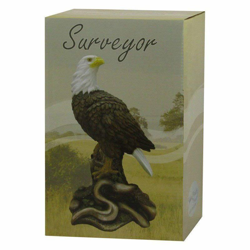 アメリカン白頭鷲 彫像(野鳥シリーズ) 装飾彫刻/ 愛国心 ロッジホーム