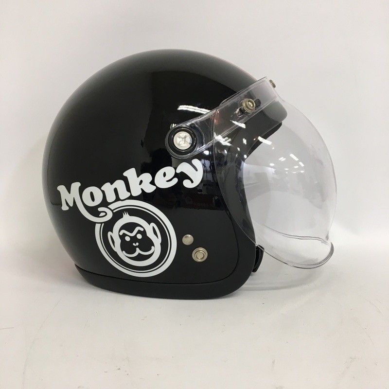 HONDA MONKEY ジェットヘルメット 除菌消臭済 Mサイズ レッド