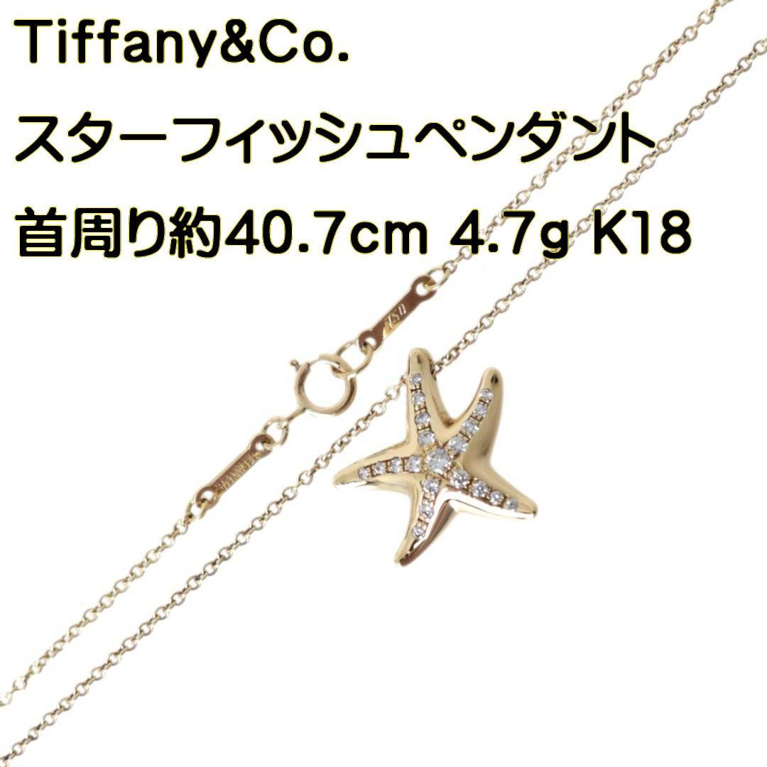 Tiffany&Co./ティファニー スターフィッシュネックレス ヒトデモチーフ