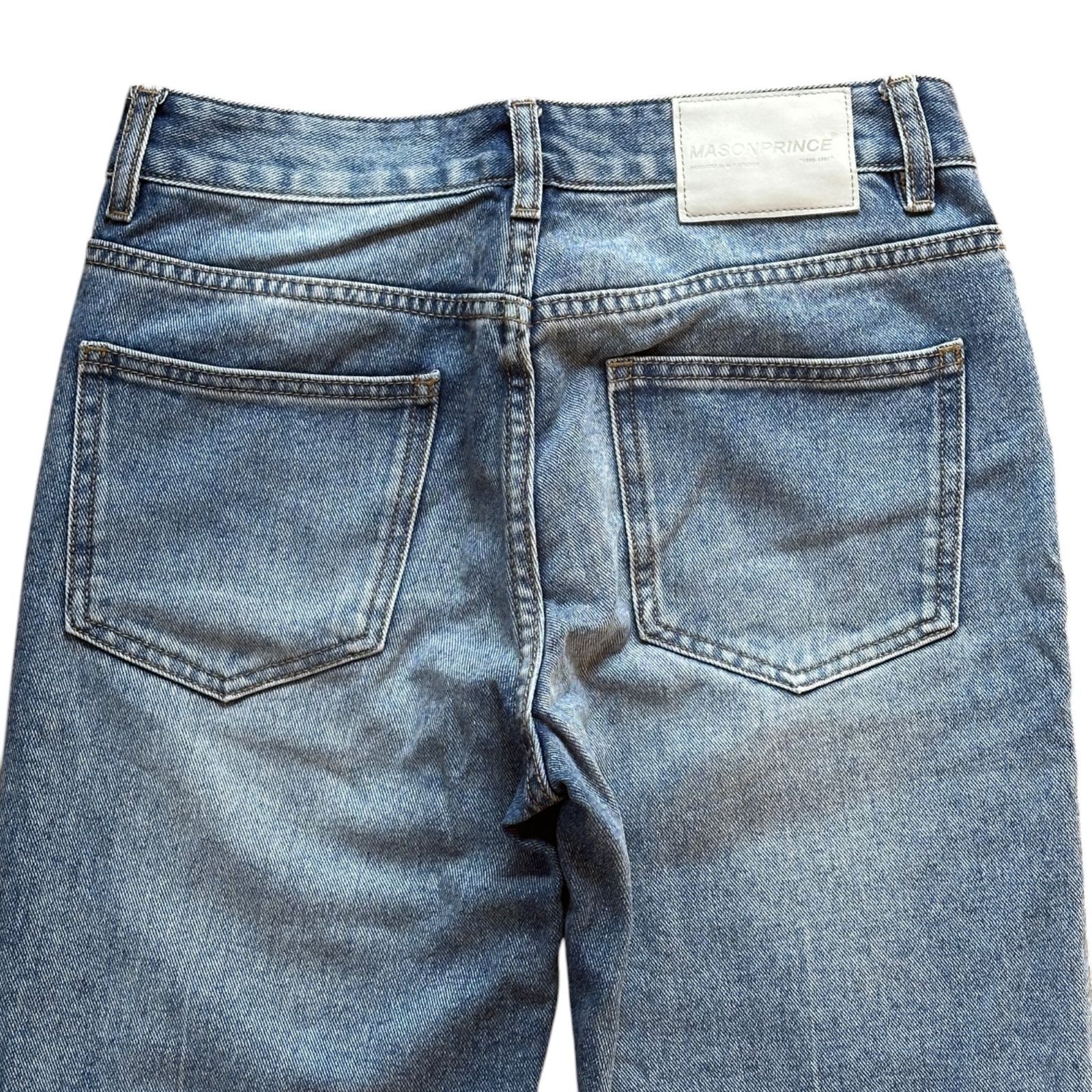 MasonPrince M.P. Studios メイソンプリンス Log Mid Blue