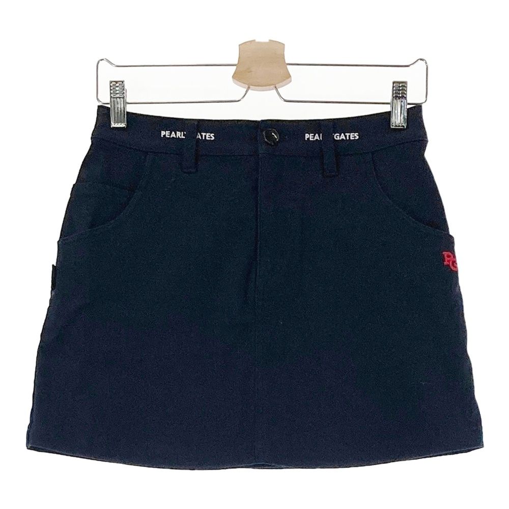 超美品】パーリーゲイツ スカート 白 ストレッチ ポケット内側