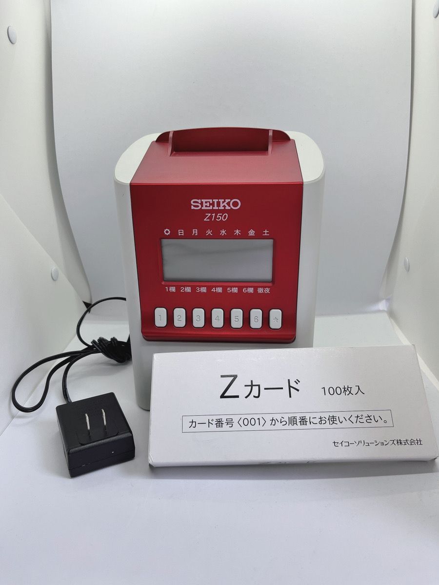 セイコー　SEIKO　タイムレコーダー　Z150 楽天市場】タイムレコーダー セイコーSEIKO Z150タイムカード 1