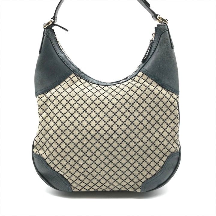 人気沸騰ブラドン 良品 GUCCI キャンバス ホースビット ディアマンテ グッチ バッグ
