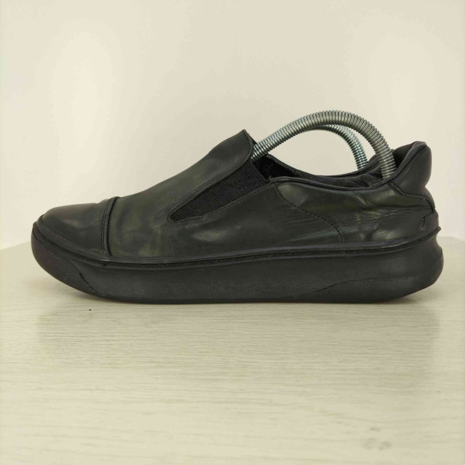 イッセイミヤケメン ISSEY MIYAKE MEN レザースリッポン メンズ M 