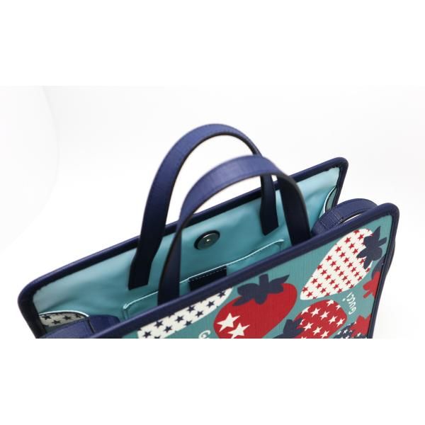 GUCCI グッチ チルドレンズ イチゴ 苺 2WAY ショルダーバック トート  
