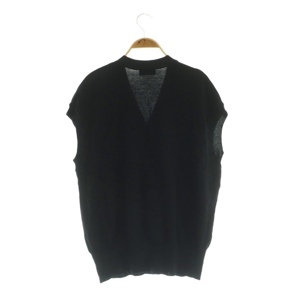 タグ付 バンヤードストーム ニット カーディガン ジャケット 金ボタン 黒 緑F BARNYARDSTORM（バンヤードストーム）の「前後2WAYゴールド