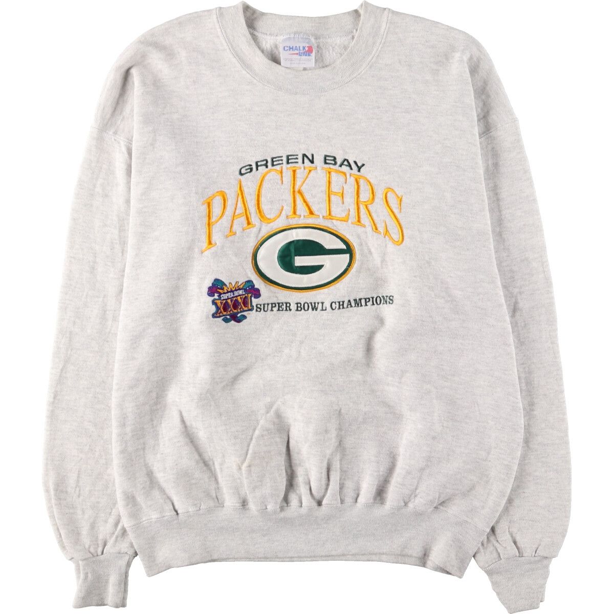 古着 CHALK LINE NFC Green Bay Packers グリーンベイ パッカーズ スウェットシャツ トレーナー メンズL ヴィンテージ/eaa412769