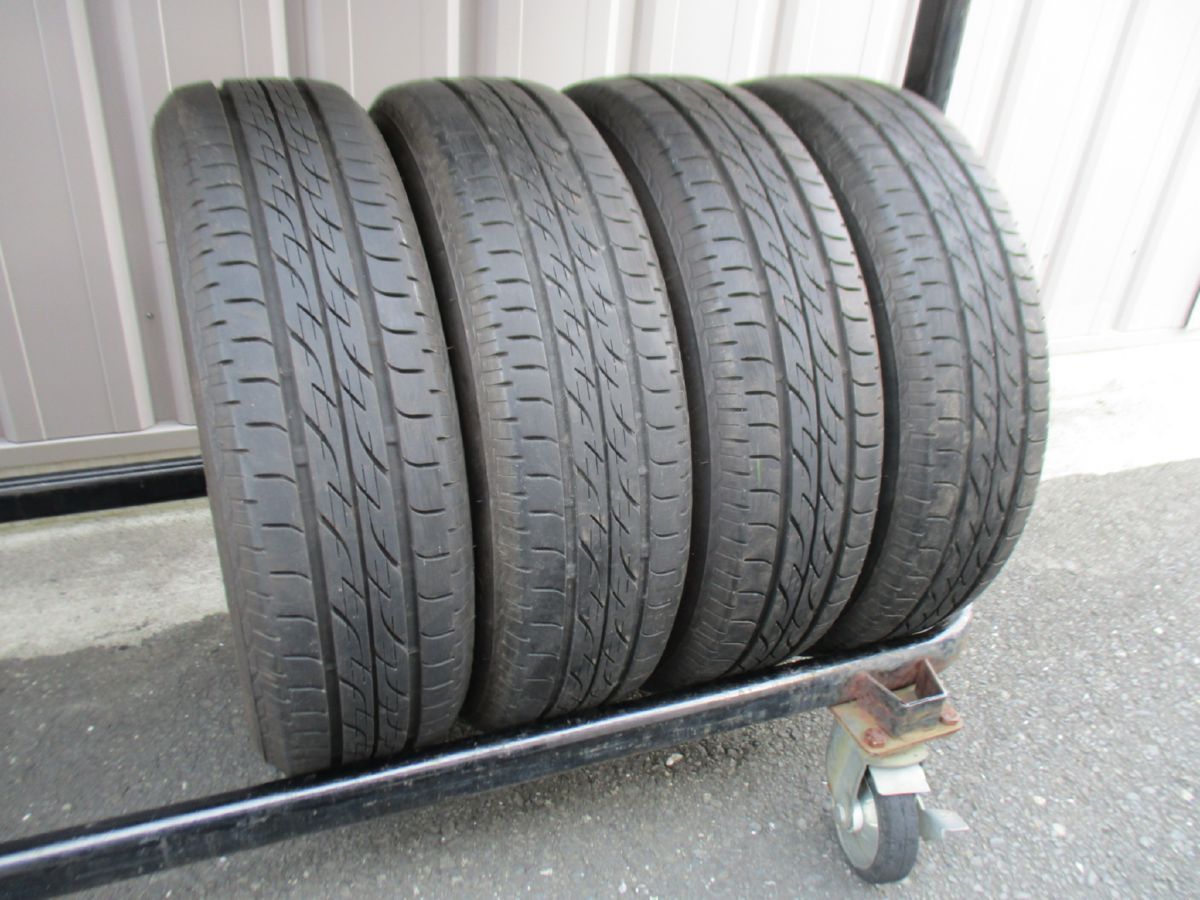 155|65R14 75S ブリヂストン ECOOIA NEXTRY 4本 T56700530 インボイス領収書発行