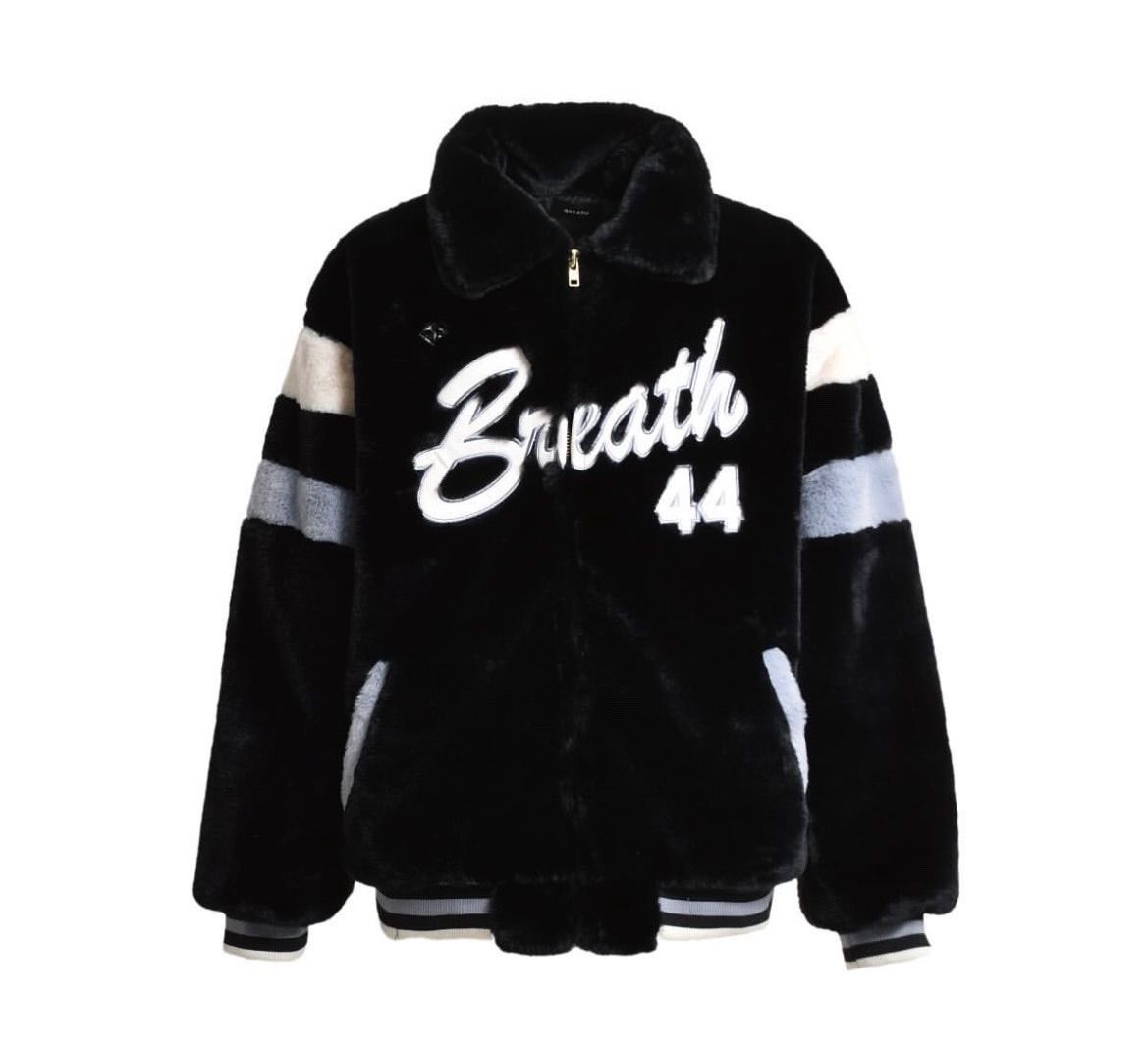 BAD HOP BREATH T-pablow 正規品 ファー ジャケット ブラック Lサイズ