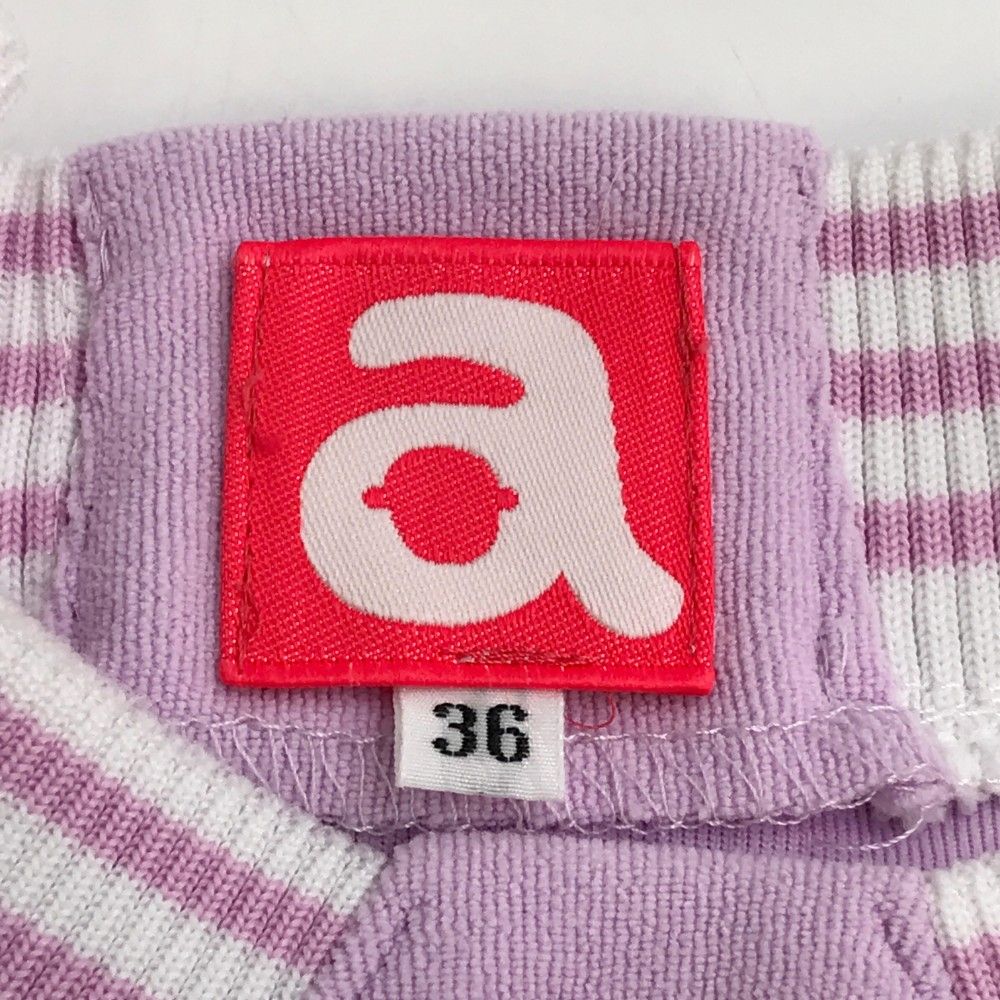 サイズ：36 ARCHIVIO アルチビオ 長袖Tシャツ パープル系