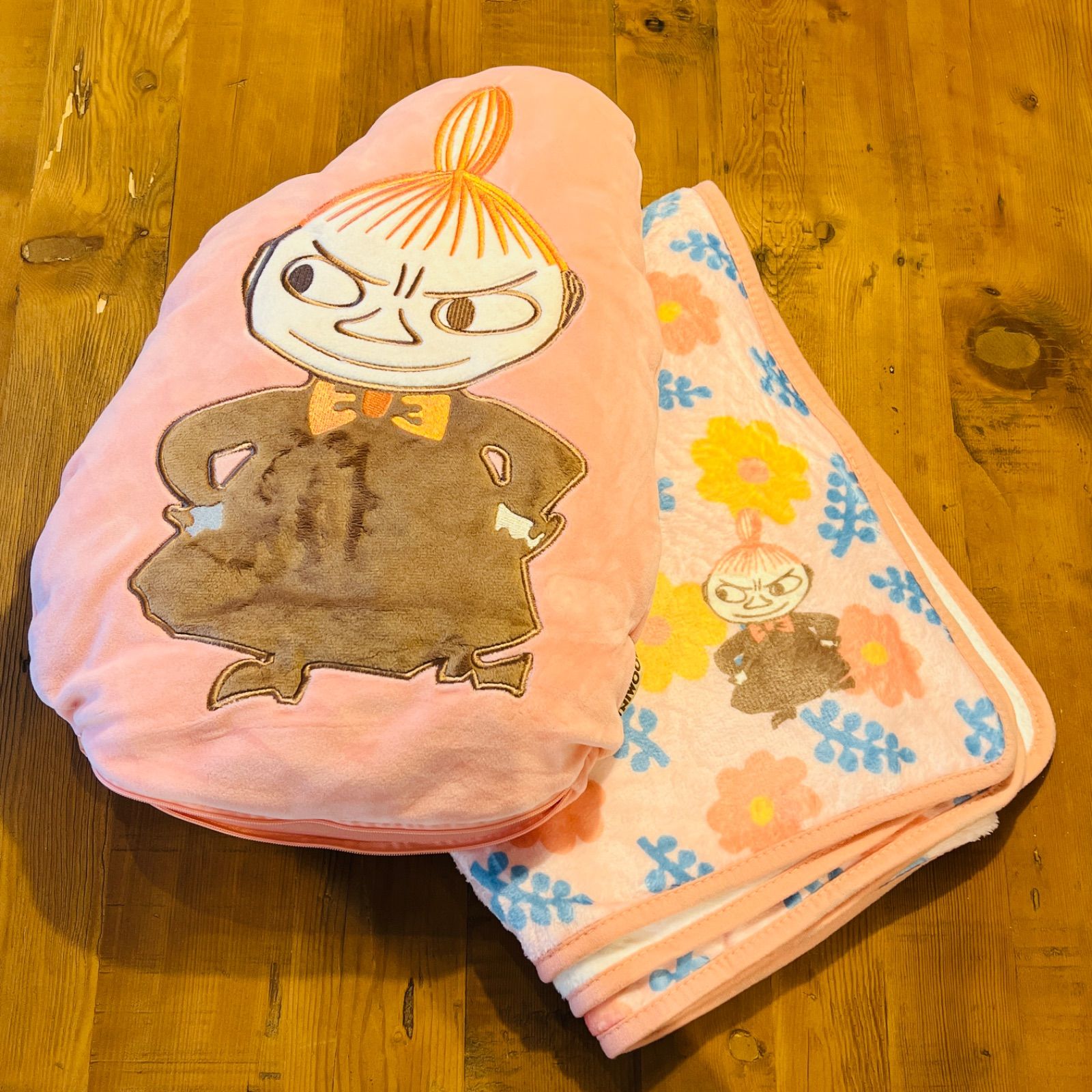 クッションブランケット ナチュラル