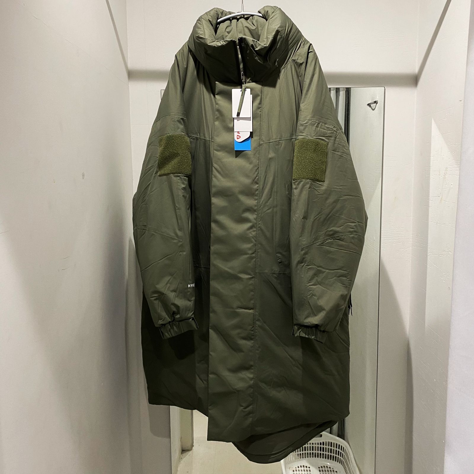 HYKE ハイク 24AW PERTEX PUFF PARKA パーテックスパフパーカー ダウン