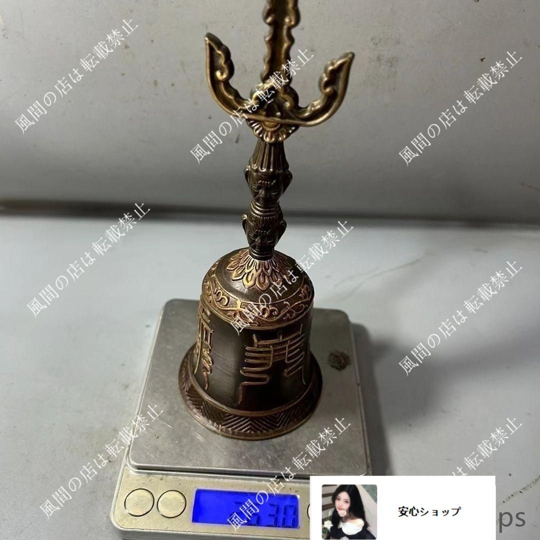 浮彫天蓬帝鐘天蓬鐘鈴 道家用品 三清鈴 三叉金剛鈴 仏具 置物 浮彫天蓬帝鐘天蓬鐘鈴 道家用品 三清鈴 三叉金剛