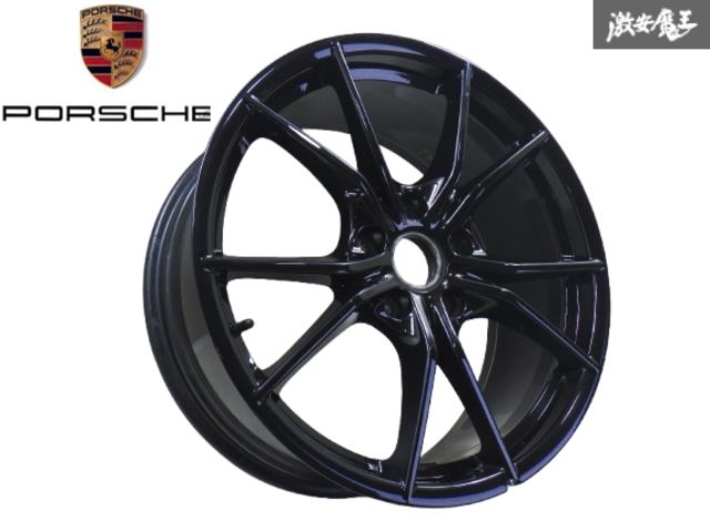 ポルシェ純正 Porsche carrera 911 カレラS ホイール 20 × 8.5J 49 PCD 130 フロント 右で使用 1本のみ 911 362 710 ブラック 棚1F