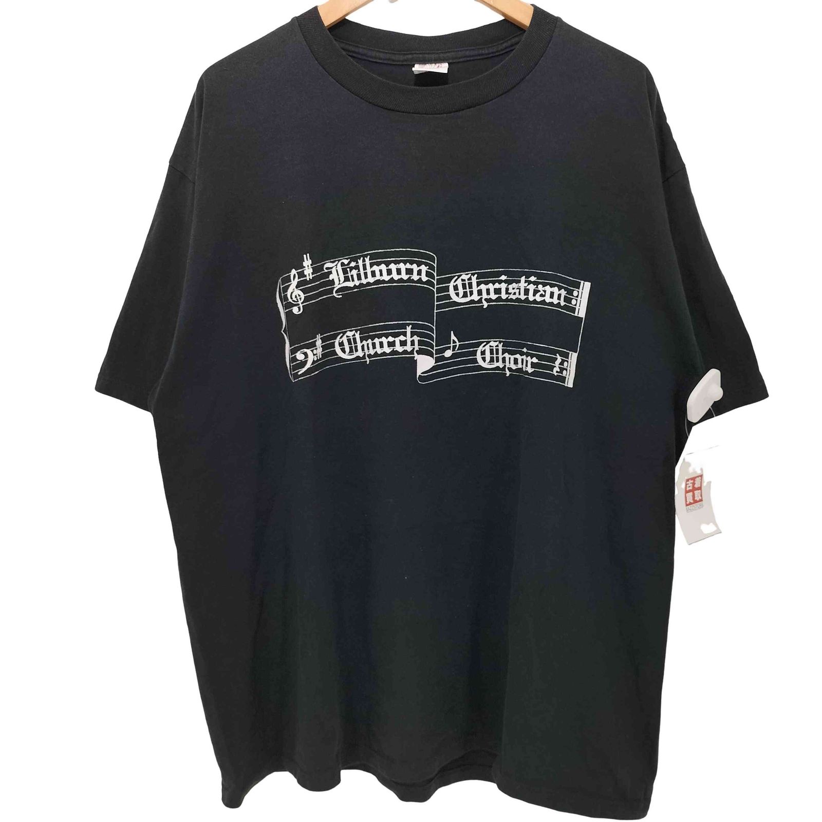 ジャージーズ JERZEES 90S ミュージック ナンバリング クルーネック プリントTシャツ メンズ import：XL 