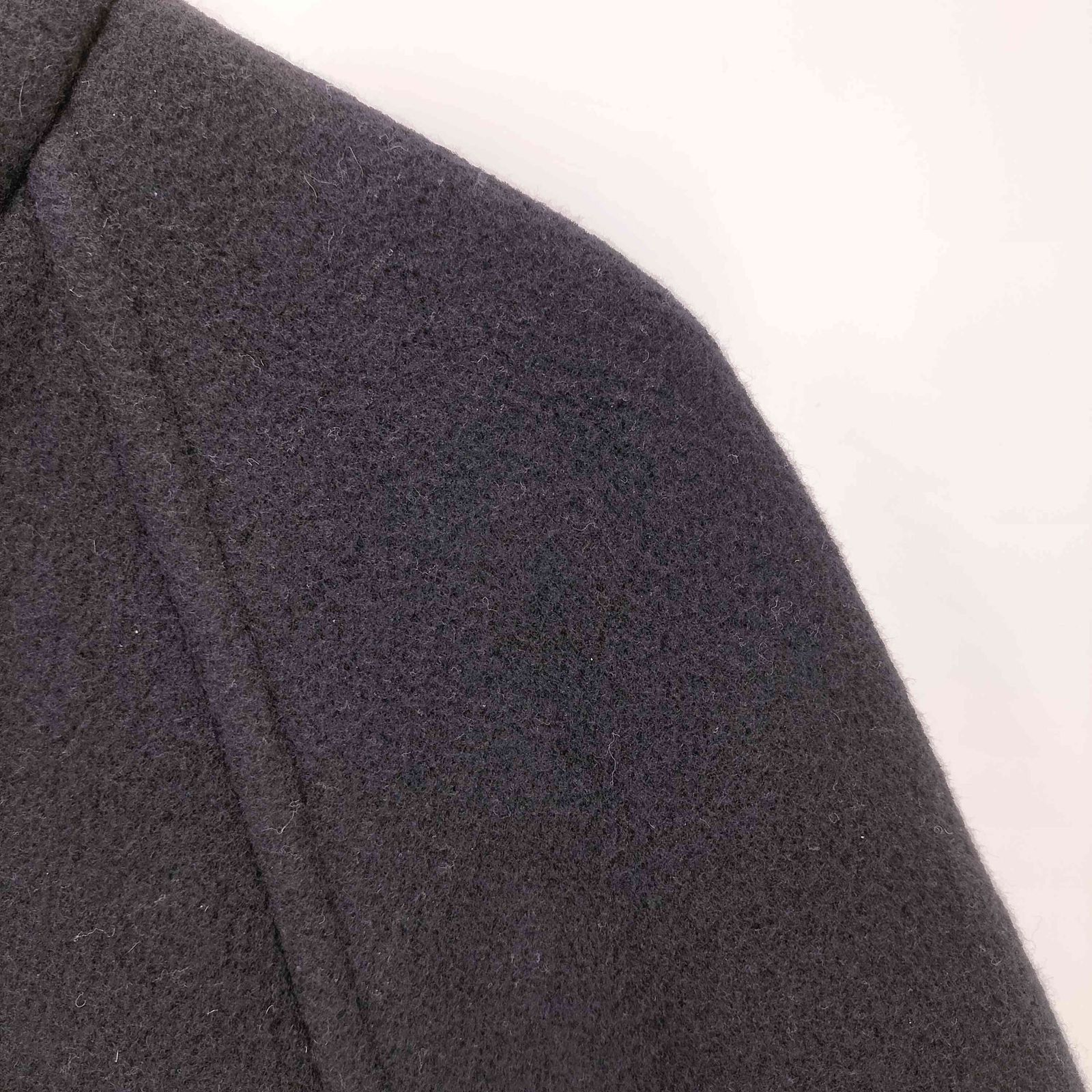 PINORE ピノーレ Aラインダッフルコート ラクーンファー付き グレー PINORE ピノーレ Aラインダッフルコート ラクーンファー付き