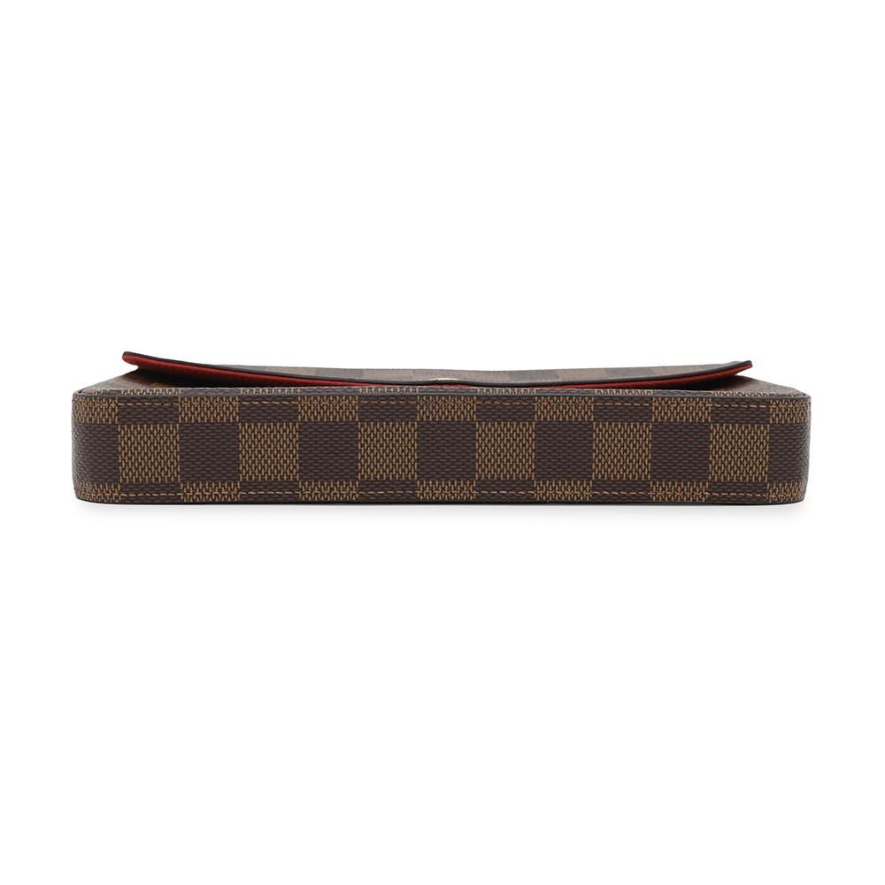 ルイヴィトン チェーンウォレット ダミエ・エベヌ ポシェット・フェリシー N40492 LOUIS VUITTON ルイヴィトン チェーンウォレット ダミエ・エベヌ ポシェット