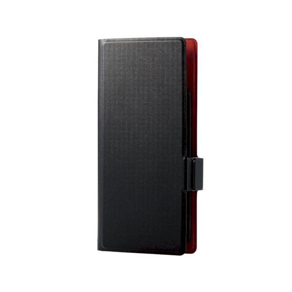 【新品・7営業日以内発送】エレコム ELECOM P-04PLFUSBK スマホケース 汎用 マルチケース Sサイズ レザー 手帳型 マグネット開閉 スライド式 スタンド機能 ブラック P04PLFUSBK【沖縄離島販売不可】