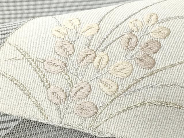 平和屋着物●八寸名古屋帯　荒磯　暁鼠色　DAAZ2284op 平和屋着物○八寸名古屋帯 荒磯 暁鼠色 DAAZ2284op 平和屋着物