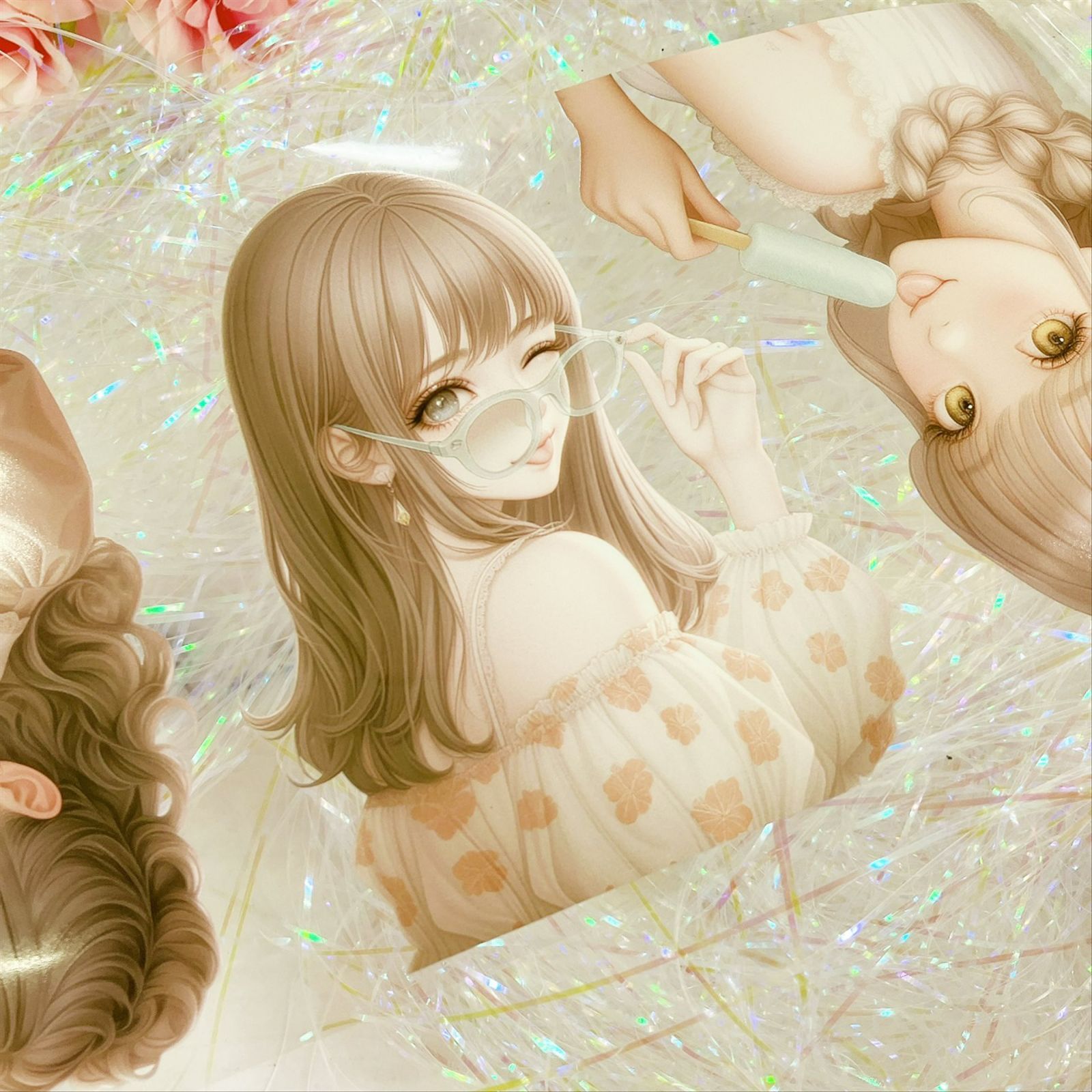 小分け販売】常夏ガールPETテープ 【Sサイズ】ハル×文具女子オリジナル