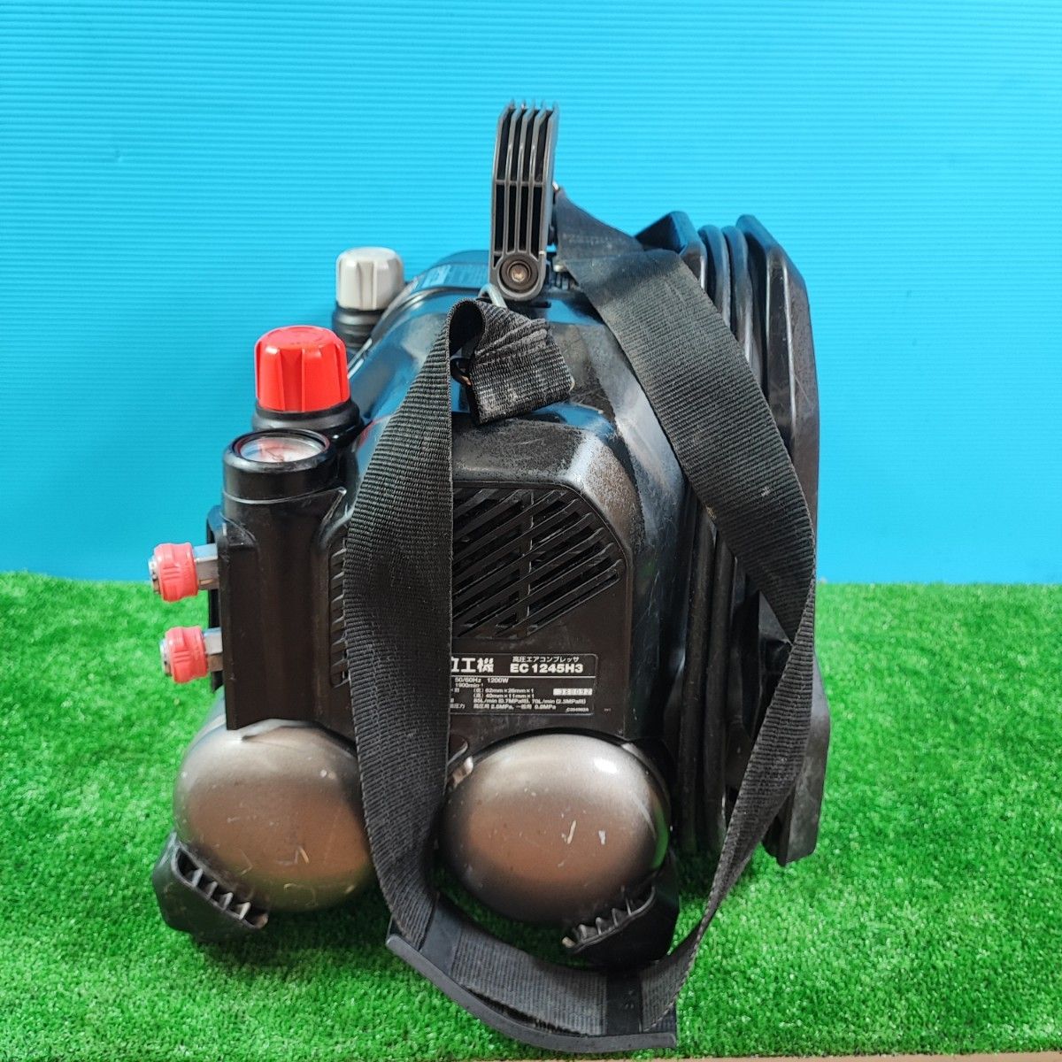 軽整備 日立工機常圧 高圧 エアコンプレッサー EC1245h - 工具、DIY用品