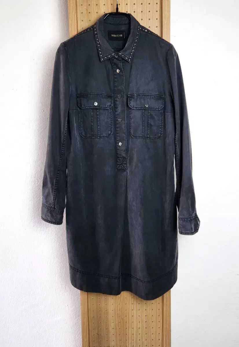 ZADIG-VOLTAIRE ザディグ エ ヴォルテール シャツワンピース XS