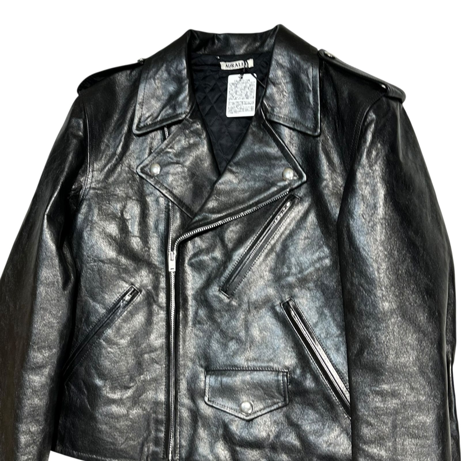 【専用】オーラリー 25AW レザージャケット サイズ4 AURALEE 25AWのレザーブルゾン予約してきた。TAX込みで26万