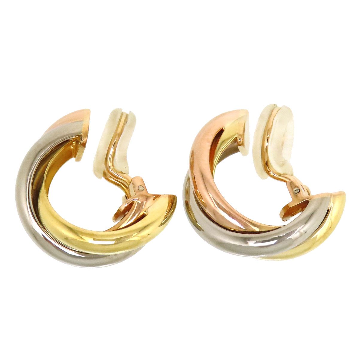 【SALE／37%OFF】 カルティエ トリニティ イヤリング 750 (K18YG K18WG K18PG その他