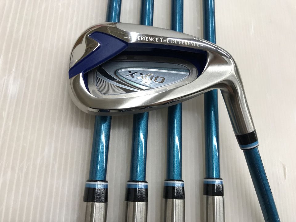【即納】XXIO LADIES 2022 ブルー | L | MP1200L ブルー | 中古 | アイアンセット | ダンロップ