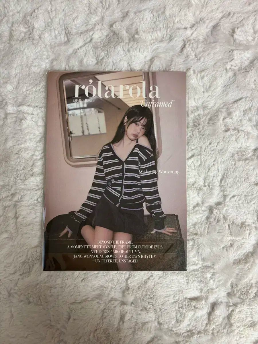 ive ウォニョン　サイン　トレカ　ロラロラ 公式 IVE ウォニョン ロラロラ 特典 トレカ rolarola 2025 春