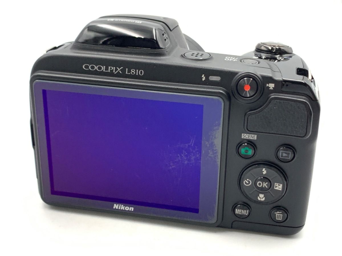 並品 ニコン COOLPIX L 810 ブラック