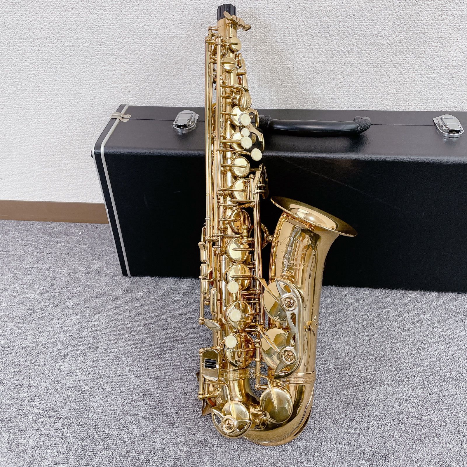 Mavis アルトサックス 彫刻あり 管楽器 セミハードケース メイビス