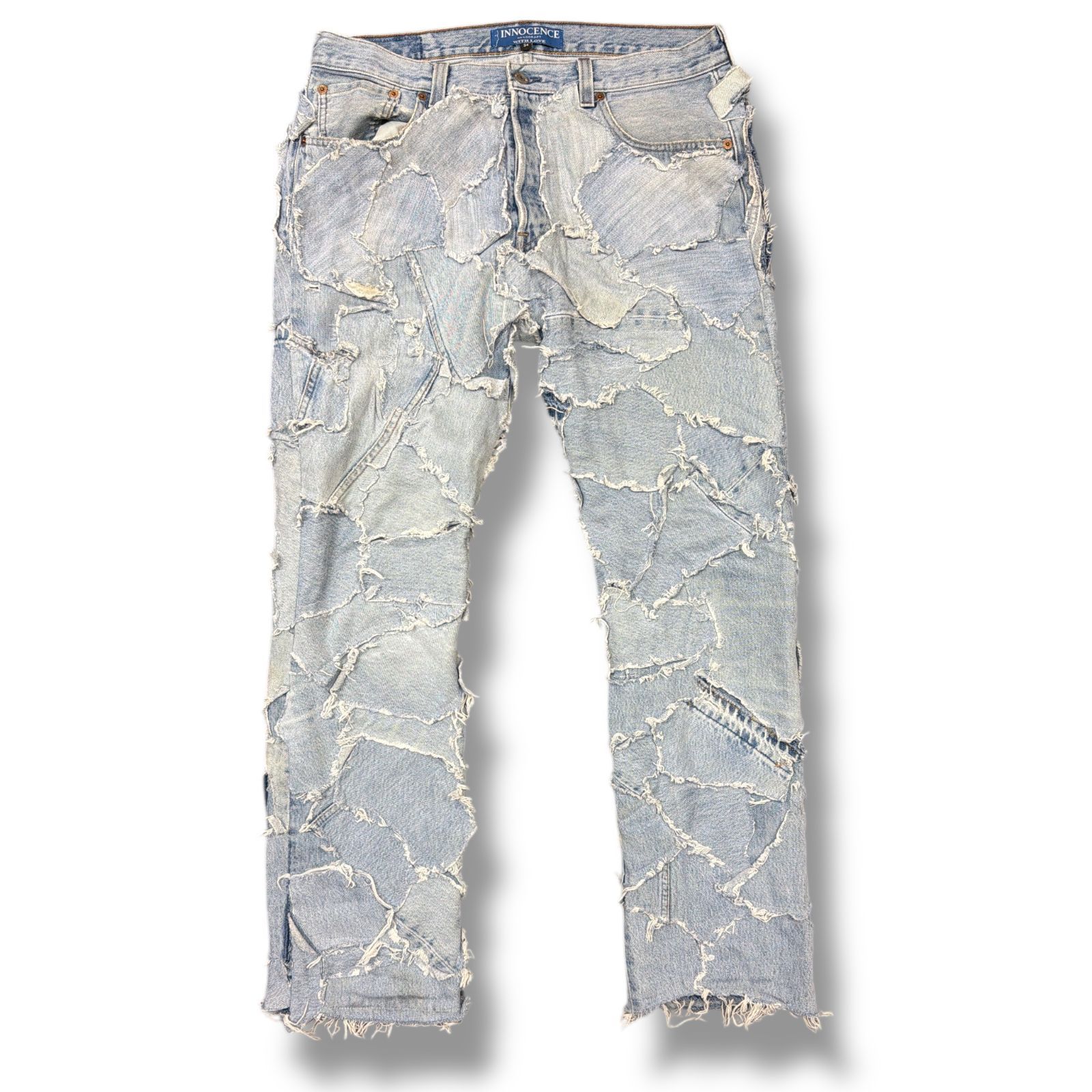 INNOCENCE NY. PATCHWORK DENIM PANTS パッチワーク デニムパンツ