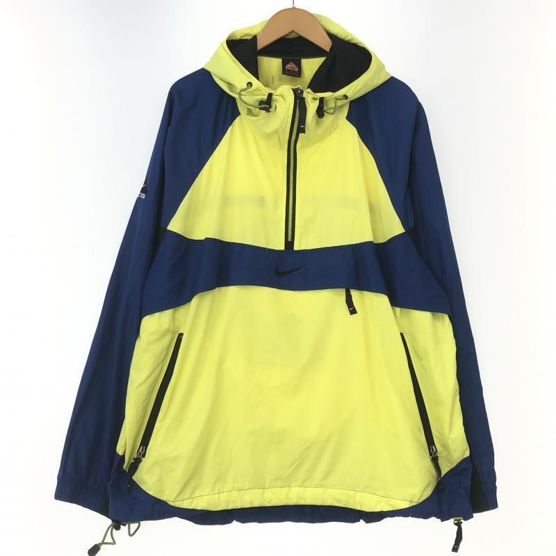 NIKE ナイキ ACG ナイロン アノラック ジャケット 90s 00s NIKE - 激レア 90s Nike Acg ナイロン アノラックパーカー バイ