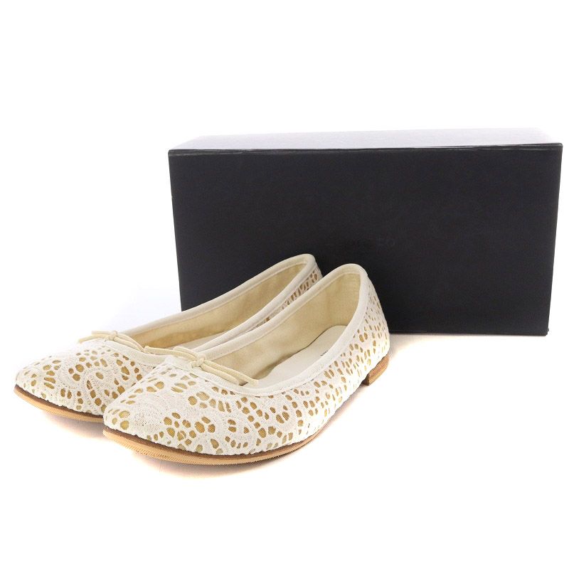 レペットRepetto バレエシューズ ホワイト 37 repetto